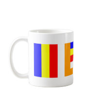 Buddhism Flag mugs by FlagTshirts Buddhism Flag mugs