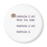 Buddhism is Not What You Think Magnet