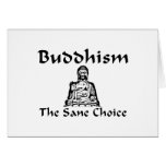 Buddhism The Sane Choice cards