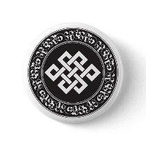 Buddhist Endless Knot Pin