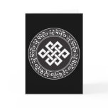 Buddhist Endless Knot Greeting Cards