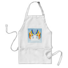 Buddhist_Flags Aprons
