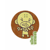 Buddhist Monkey Remain Calm t-shirts by happytreefriends Buddhist Monkey Remain Calm t-shirts