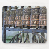 BUDDHIST PRAYER WHEEL PHOTOGRAPHY Mousepad by colts1673 BUDDHIST PRAYER WHEEL PHOTOGRAPHY Mousepad