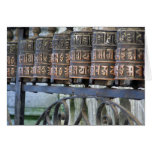 BUDDHIST PRAYER WHEELS, NEPAL cards