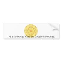 buddhist quote bumper sticker