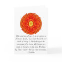 Buddhist Quote with vibrant spiritual design cards