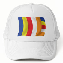Buddhist Religion Flag Hat