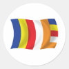 Buddhist Religion Flag Sticker