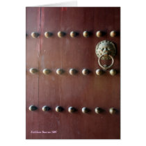 Buddhist Temple Door cards