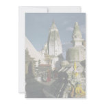 Buddhist Temple in Kathmandu, Nepal Custom Invite