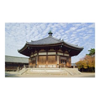 Buddhist temple Japan print