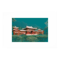 Buddhist temple, Oahu posters