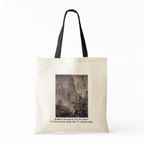 Buddhist Temples In The Mountains Tote Bag