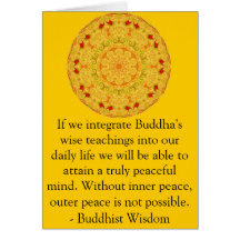 Buddhist Wisdom SAYING -  teaching Cards