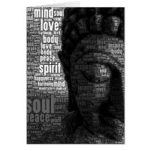 Buddhist Words of Wisdom Greeting Card
