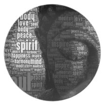 Buddhist Words of Wisdom Plates