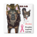 Buddies Against Cancer magnets
