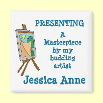 Budding Artist Custom Magnet MM27N magnets
