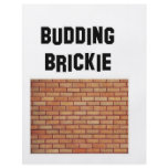 budding brikkie personalized flyer