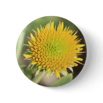 Budding Flower Button