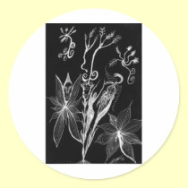 Budding Grace Inverted stickers
