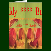 Buddy Buddy: Flower Buds cards by doonagiri Buddy Buddy: Flower Buds cards