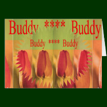 Buddy Buddy: Flower Buds cards by doonagiri Buddy Buddy: Flower Buds cards