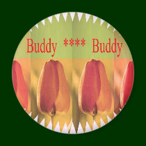 Buddy Buddy: Flower Buds magnets by doonagiri Buddy Buddy: Flower Buds magnets