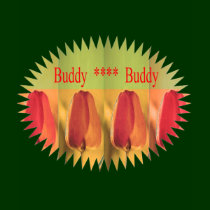 Buddy Buddy: Flower Buds t-shirts by doonagiri Buddy Buddy: Flower Buds t-shirts