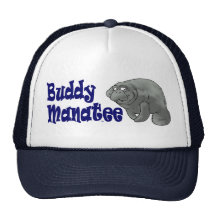 Buddy Manatee Ball Cap Hat