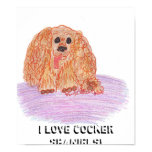 Buddy the Cocker Spaniel posters