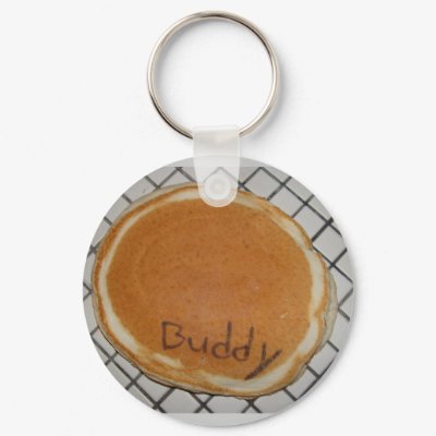 Buddy the Pancake Key Chains by SgtNutmeg