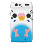Budgerigar (Harlequin Skyblue) Droid RAZR Cover