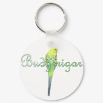 Budgerigar Keychain by MenagerieMayhem Budgerigar Keychain