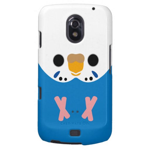 Budgerigar (Opaline Cobalt Female) Galaxy Nexus Cases