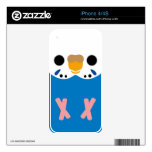 Budgerigar (Opaline Cobalt Female) iPhone 4S Skin
