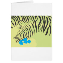 Budgerigar Parrot Skin Card