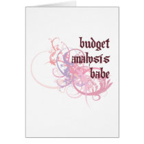 Budget Analysis Babe cards