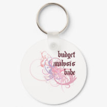 Budget Analysis Babe keychains by busybees Budget Analysis Babe keychains