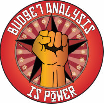 Budget Analysis Is Power photo sculptures by busybrain Budget Analysis Is Power photo sculptures