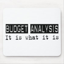 Budget Analysis It Is Mouse Pads