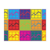 Budget Analysis Pop Art postcards