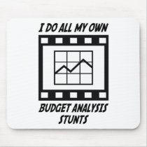 Budget Analysis Stunts Mouse Mat