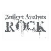 Budget Analysts Rock posters