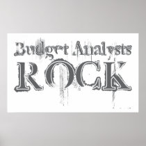 Budget Analysts Rock Posters