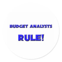 Budget Analysts Rule! stickers
