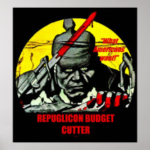 BUDGET CUTTER - Poster