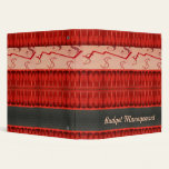 Budget Management Avery Binder