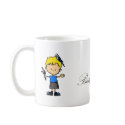 Budgie Boy #3 mug (M11-3b2)